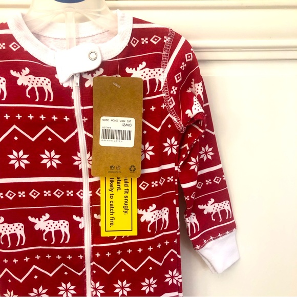 NWT LAZY One Nordic Moose Union Suit - Picture 5 of 12